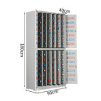 biometric storage unit tall and thin bookcase design kaguyasuCWG K063 detailed images 1