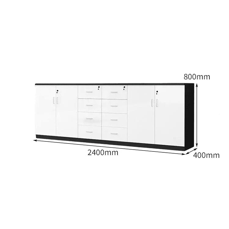 Schickes Sideboard | Abschließbares Bücherregal | Kaguyasu Zweitbild