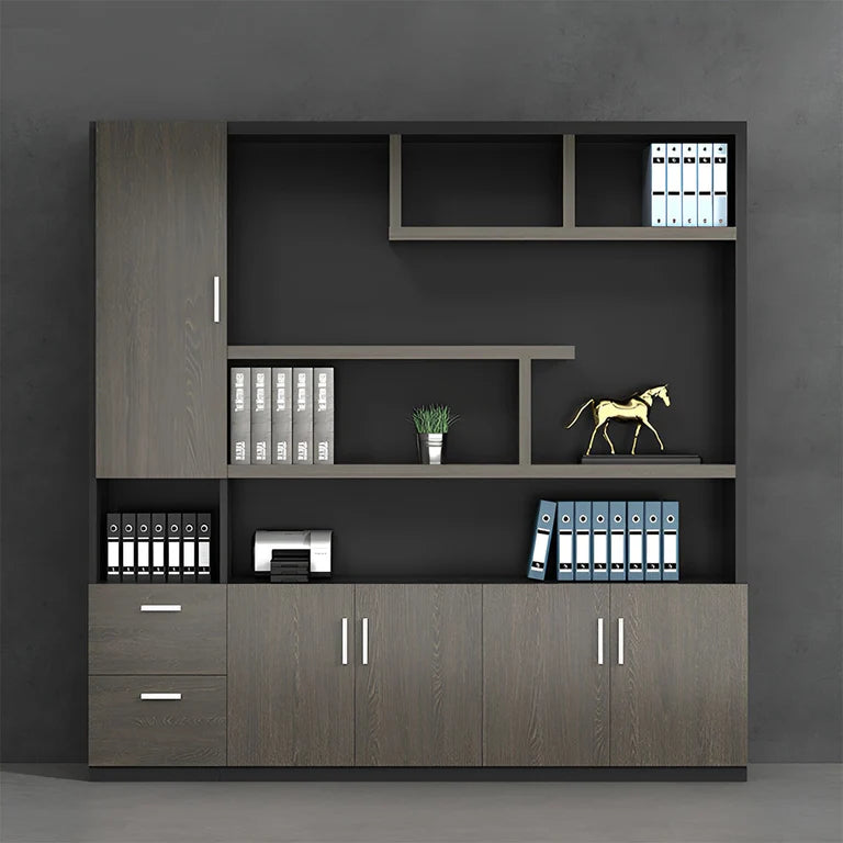 classic wooden bookcase professional storage units kaguyasuCWG 046 main images 1 Main image