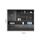 classic wooden bookcase professional storage units kaguyasuCWG 046 main images 16