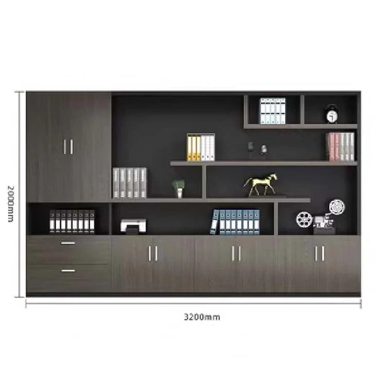 classic wooden bookcase professional storage units kaguyasuCWG 046 main images 6