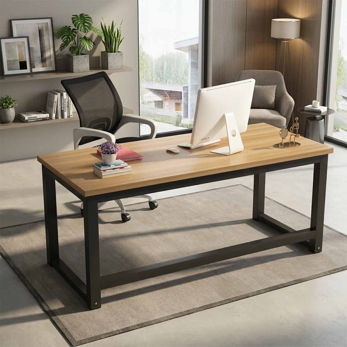 computer desk heavy duty office desk kaguyasuBGZ k 014 main images 2 Hauptbild