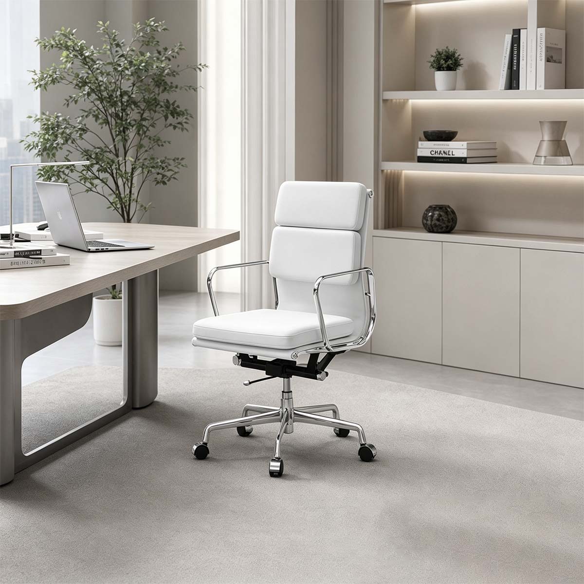 designer office chair modern aluminum executive chair kaguyasuBGY 1066 main images 1