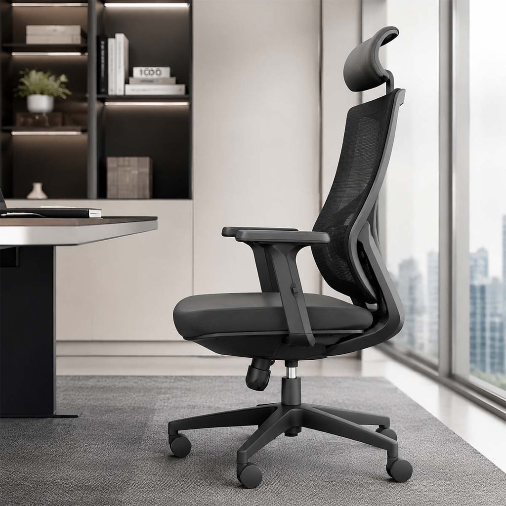 ergonomic office chair premium office seating uk kaguyasuBGY m 052 main images 1