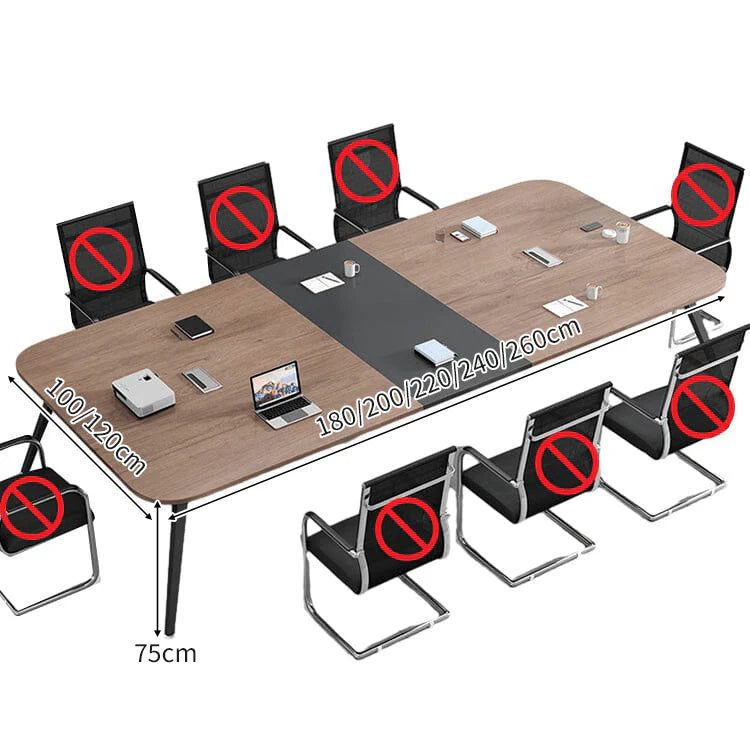 executive conference table large meeting table kaguyasuHYZ C026 detailed images 12