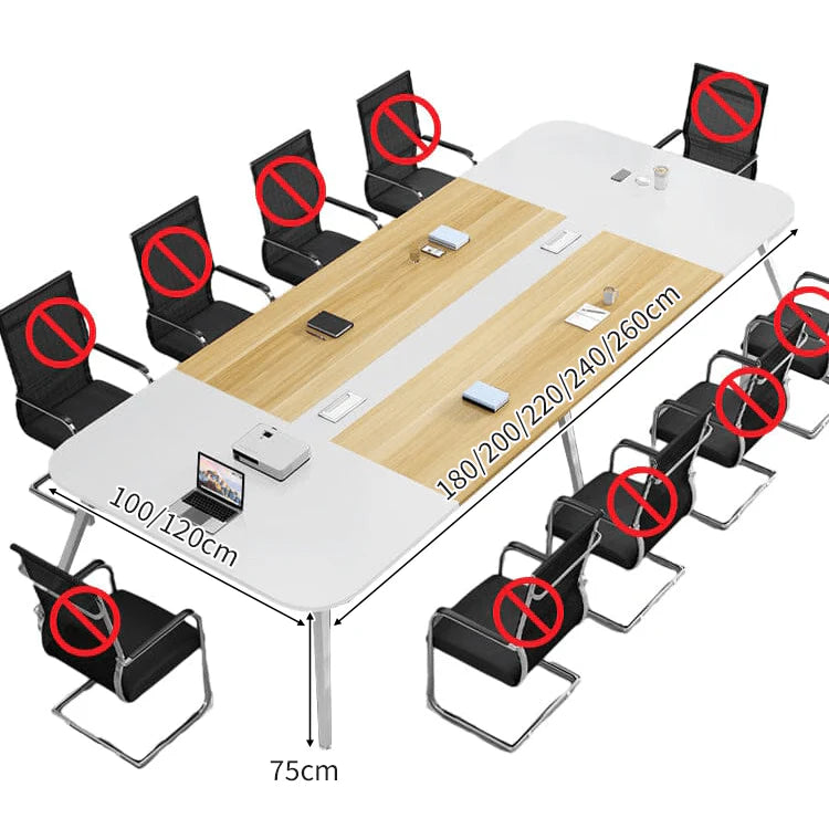executive conference table large meeting table kaguyasuHYZ C026 detailed images 2