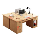 home office computer desk desk with 2 drawers kaguyasuBGZ 2022 detailed images 14