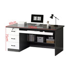 home office computer desk desk with 2 drawers kaguyasuBGZ 2022 detailed images 5