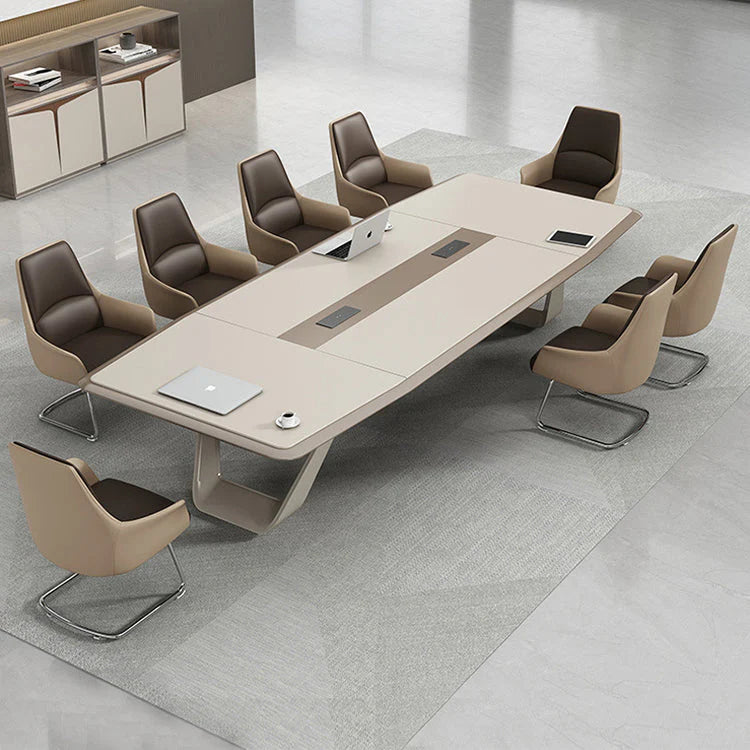 lacquer meeting table luxury office desk kaguyasuHYZ 780 main images 3 Hauptbild