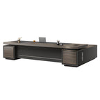 luxury desk l shaped executive desk with storage drawers kaguyasuLBZ 2147 main images 16