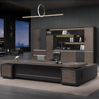 luxury desk l shaped executive desk with storage drawers kaguyasuLBZ 2147 main images 28