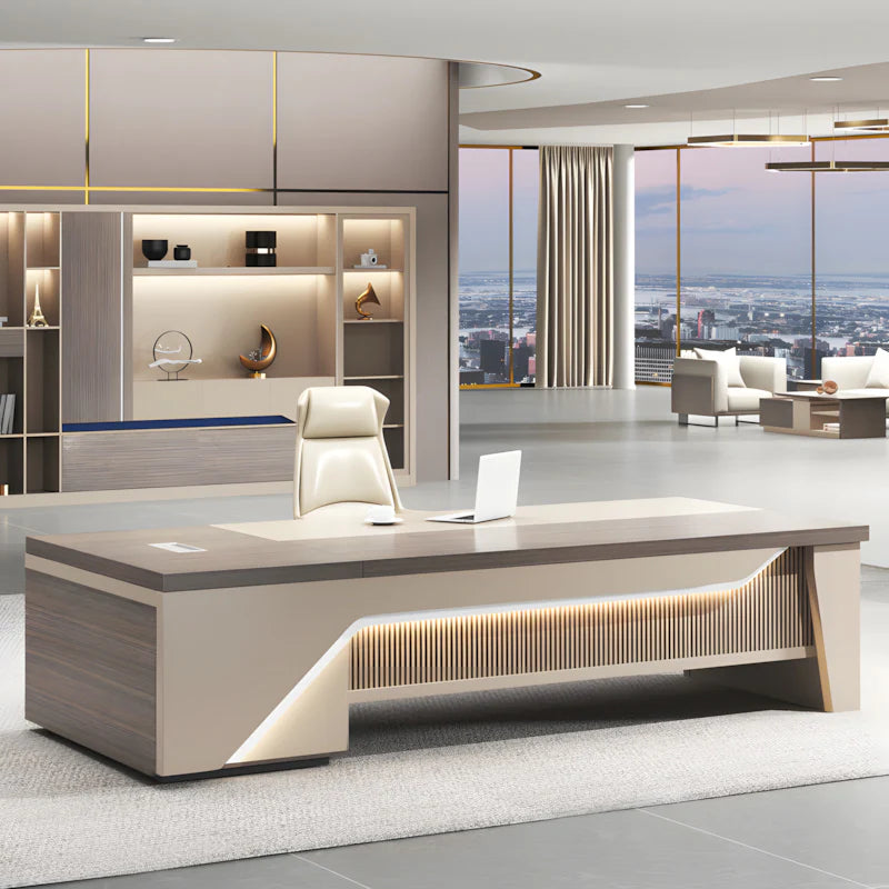 luxury executive office desk desk with filing cabinet kaguyasuLBZ 2109 main images 29 Main image