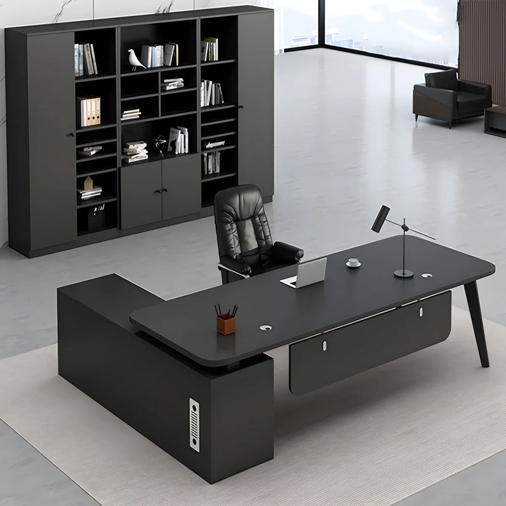luxury executive office desk l shaped office desk kaguyasuLBZ 1078 main images 34