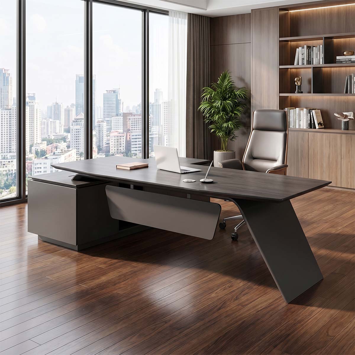 manager desk l shaped executive desk kaguyasuLBZ 10111 main images 2