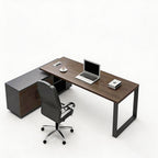 manager desk l shaped modern office desk with storage kaguyasuLBZ 10164 main images 2