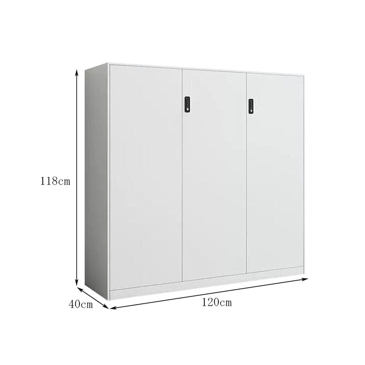 minimalist bookshelf unit white steel cupboard display kaguyasuCWG C080 main image 20