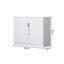 minimalist bookshelf unit white steel cupboard display kaguyasuCWG C080 main image 26
