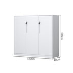 minimalist bookshelf unit white steel cupboard display kaguyasuCWG C080 main image 7