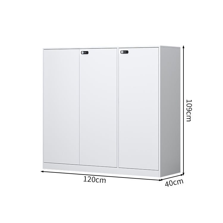 minimalist bookshelf unit white steel cupboard display kaguyasuCWG C080 main image 8