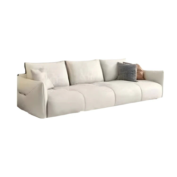 minimalist sofa premium small leather sofa for office kaguyasuBSF 019 main images 2