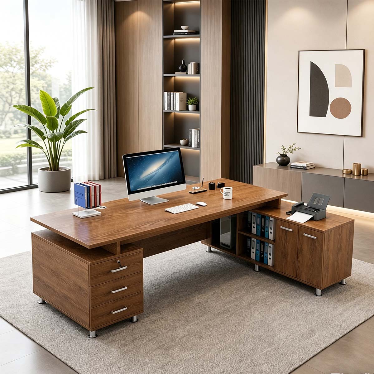 modern executive desk professional executive office desk kaguyasuLBZ 10145 main images 4 Main image