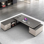 modern l shaped executive desk oak executive desk kaguyasuLBZ 2089 detailed images 28