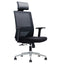 modern office chair ergonomic black office chair with mesh back kaguyasuBGY 39 main images 1
