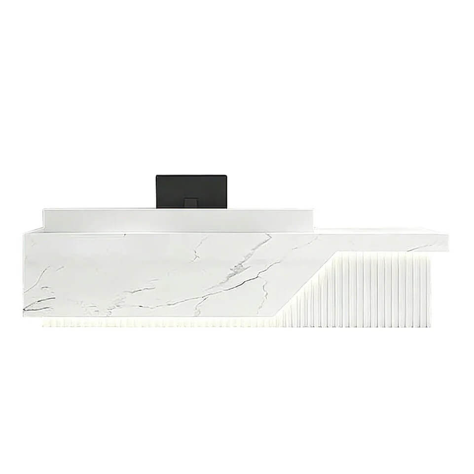 modern office reception desk color blocked reception desk kaguyasuJDT 1094 main images 3