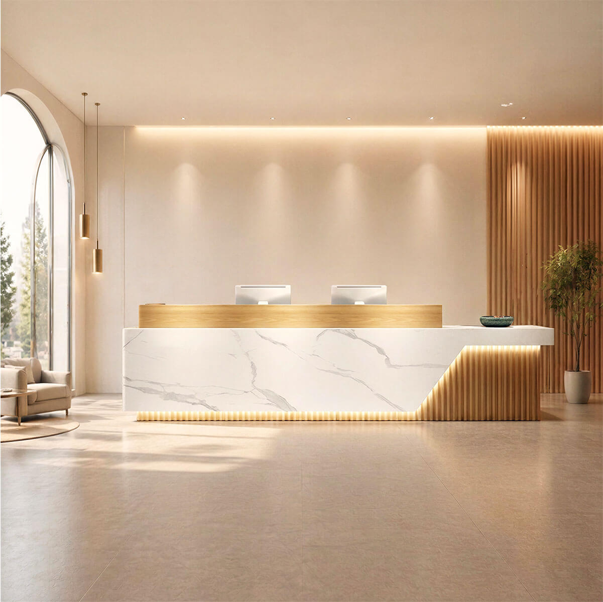 modern office reception desk color blocked reception desk kaguyasuJDT 1094 main images 3 4c660df2 4efa 457a b1f5 d30188142156