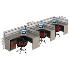 office desk corner workstation l shape computer desk kaguyasuBGZ C040 detailed images 17