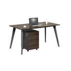 office workstation brown computer desk kaguyasuBGZ 2014 main images 1