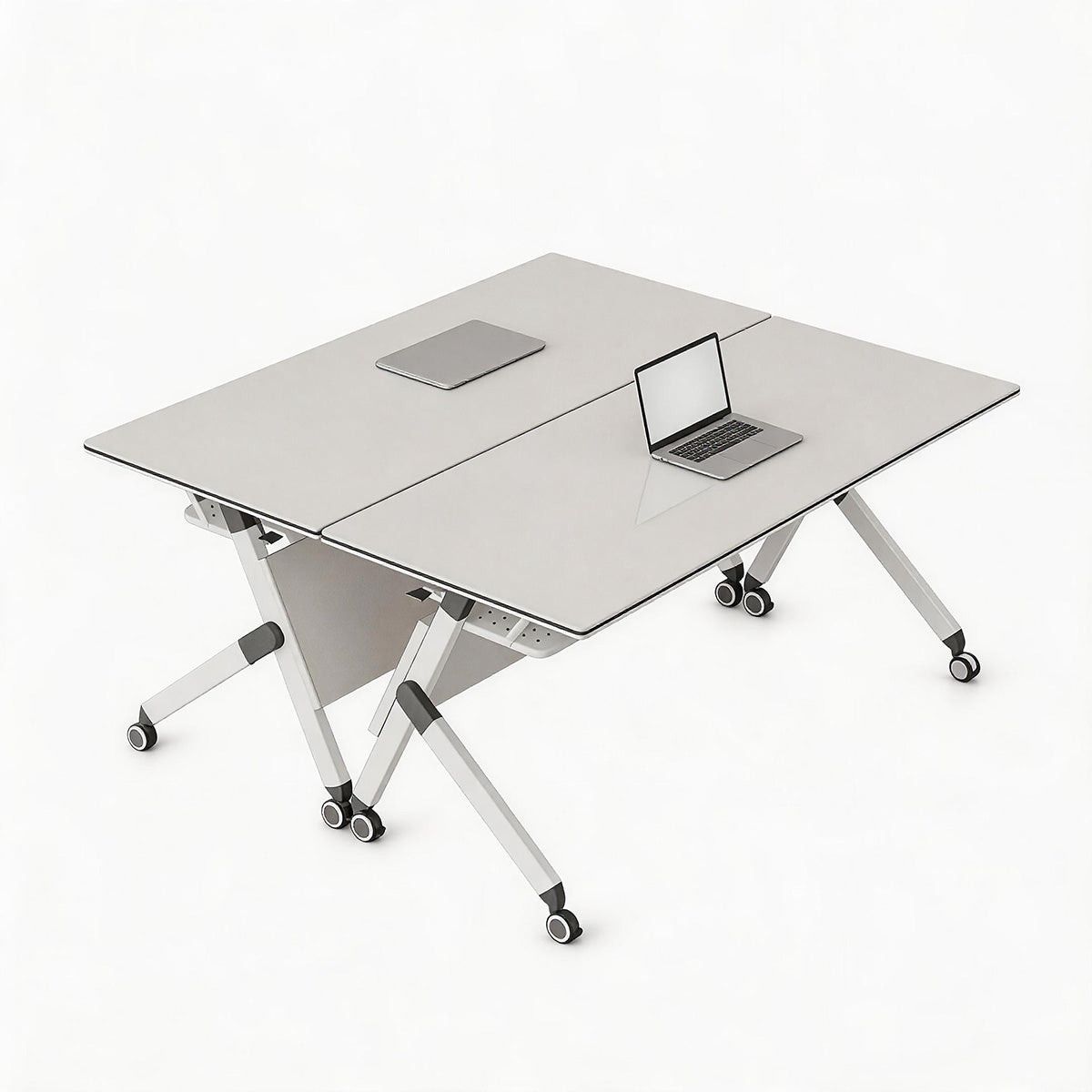 Tragbarer Konferenztisch & minimalistische Schreibtisch-Workstation | Kaguyasu Zweitbild