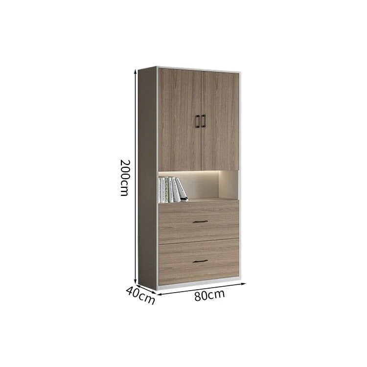 premium white bookcase cabinets and display cabinets kaguyasuCWG K098 detailed images 16