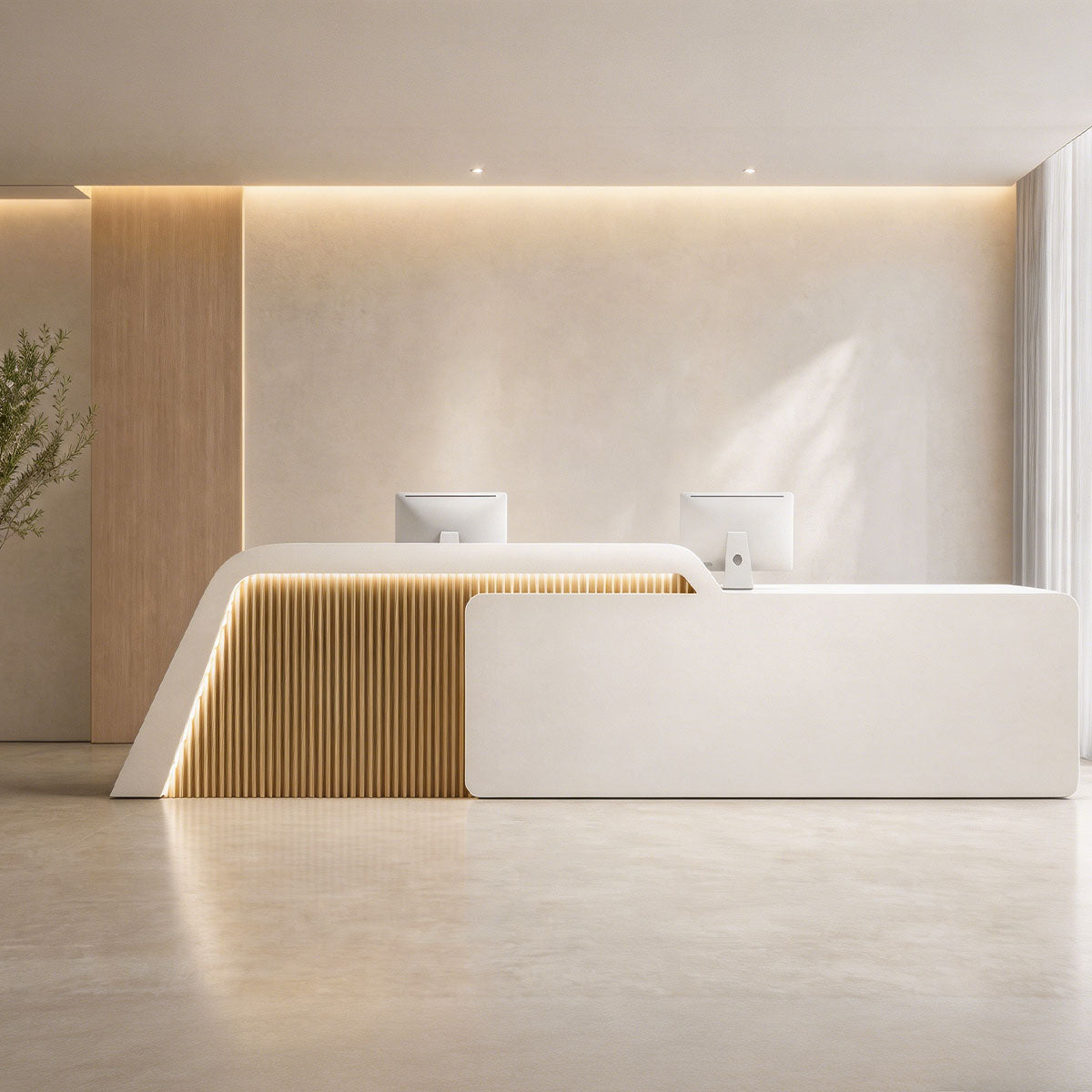 reception desk countertop reception desk kaguyasuJDT K066 main images 3 Hauptbild