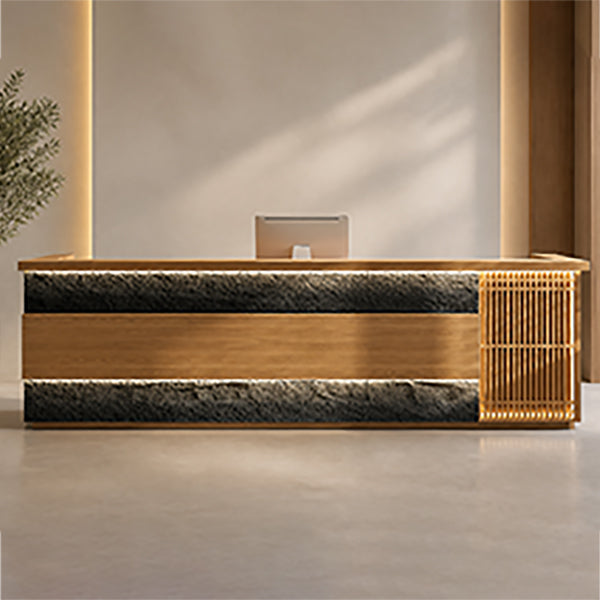 salon reception desk uk wooden reception desk kaguyasuJDT M012 main images 12 Hauptbild