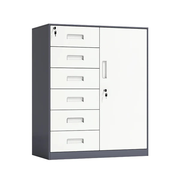 sleek steel drawer pedestal cube with storage bookcase kaguyasuCWG 2044 main images 22