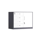 sleek steel drawer pedestal cube with storage bookcase kaguyasuCWG 2044 main images 35