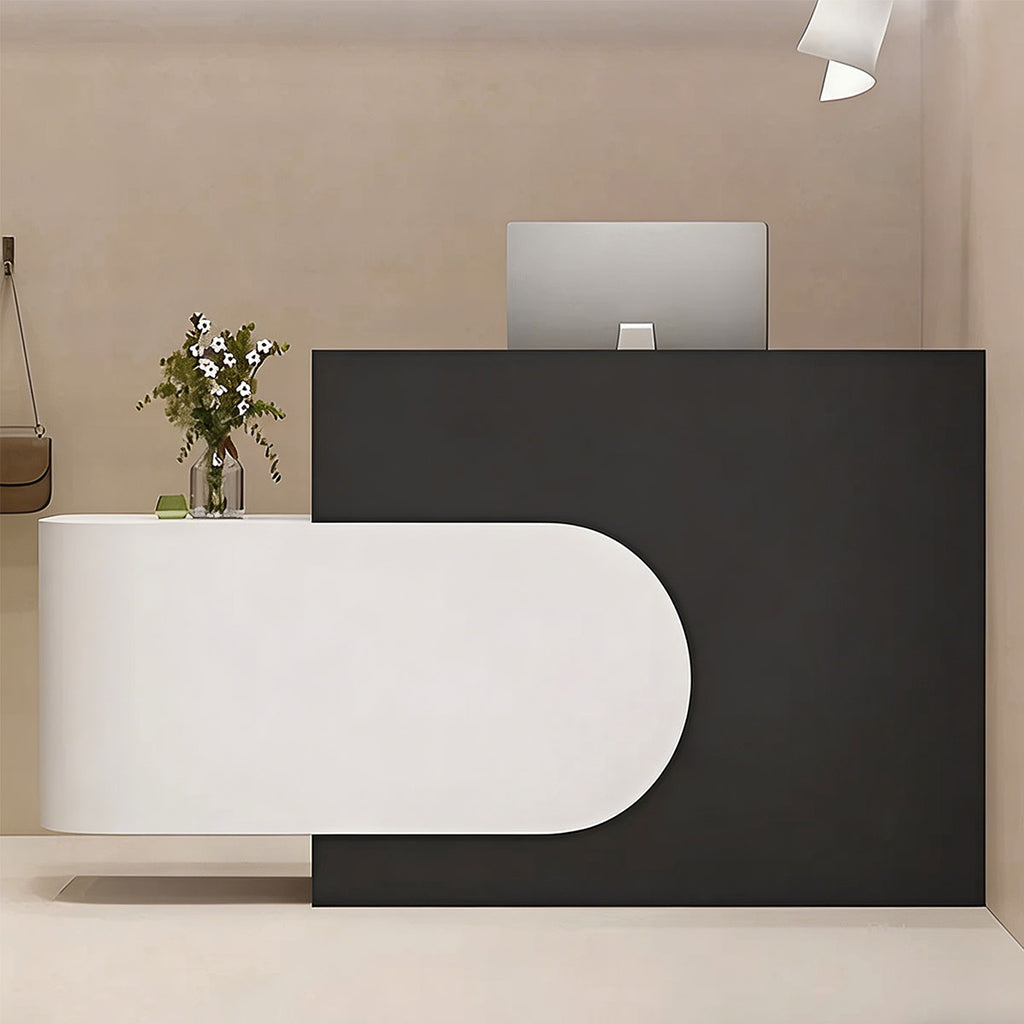 small beauty salon reception desk with storage kaguyasuJDT M118 main images 11