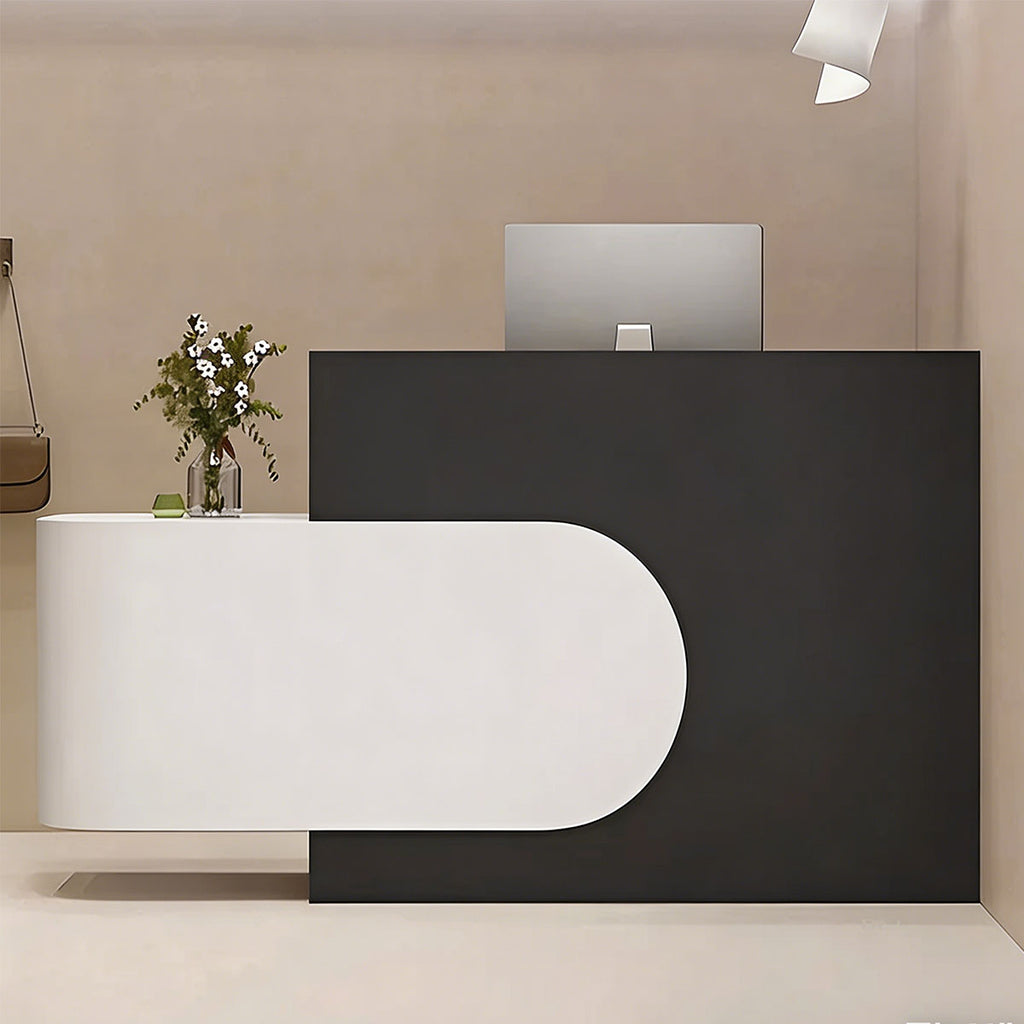 small beauty salon reception desk with storage kaguyasuJDT M118 main images 12