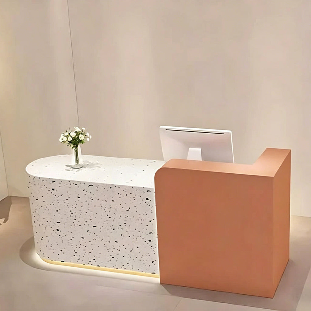 small reception desk front desk counter kaguyasuJDT 737 main images 7