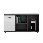 versatile bookshelf elegant sideboard cabinet in wood kaguyasuCWG 065 main images 5