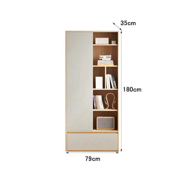 versatile bookshelf elegant storage units with doors kaguyasuLBG K027 main images 8