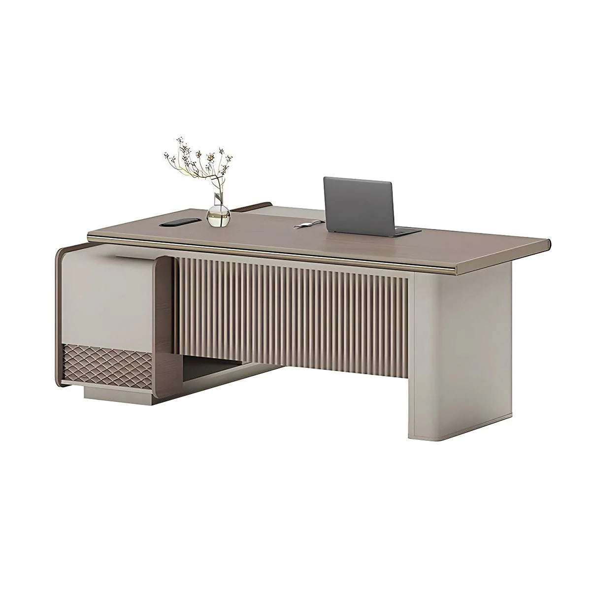 wooden desk metal desk corner desk with storage kaguyasuLBZ 10168 main images 26 Image principale du produit